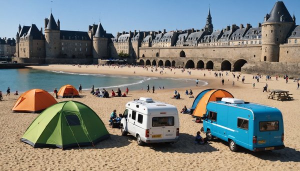 Explorez les meilleurs campings à saint-malo pour des vacances familiales au bord de la mer